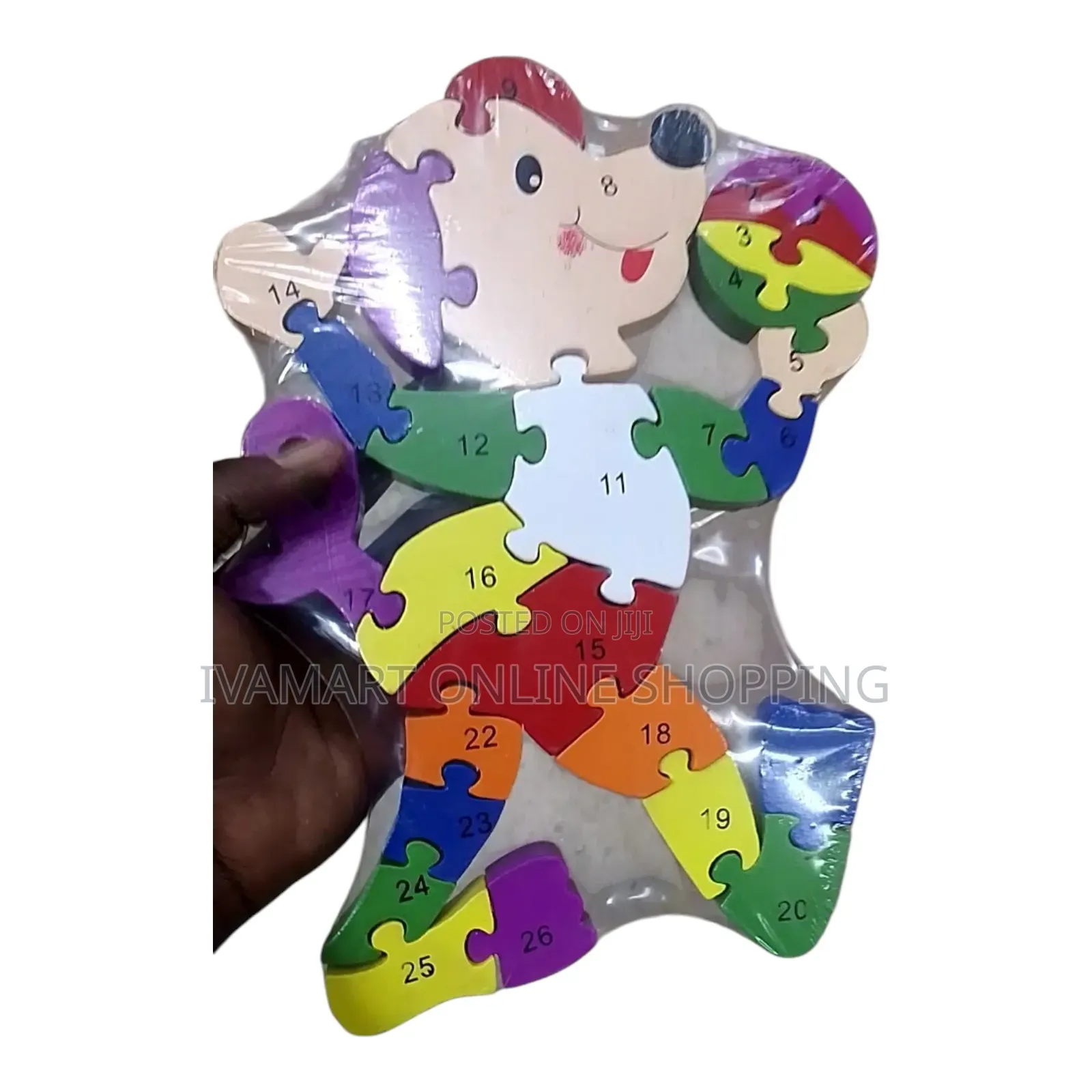Wooden Jigsaw Puzzles for Kids - With Alphabets Numbers