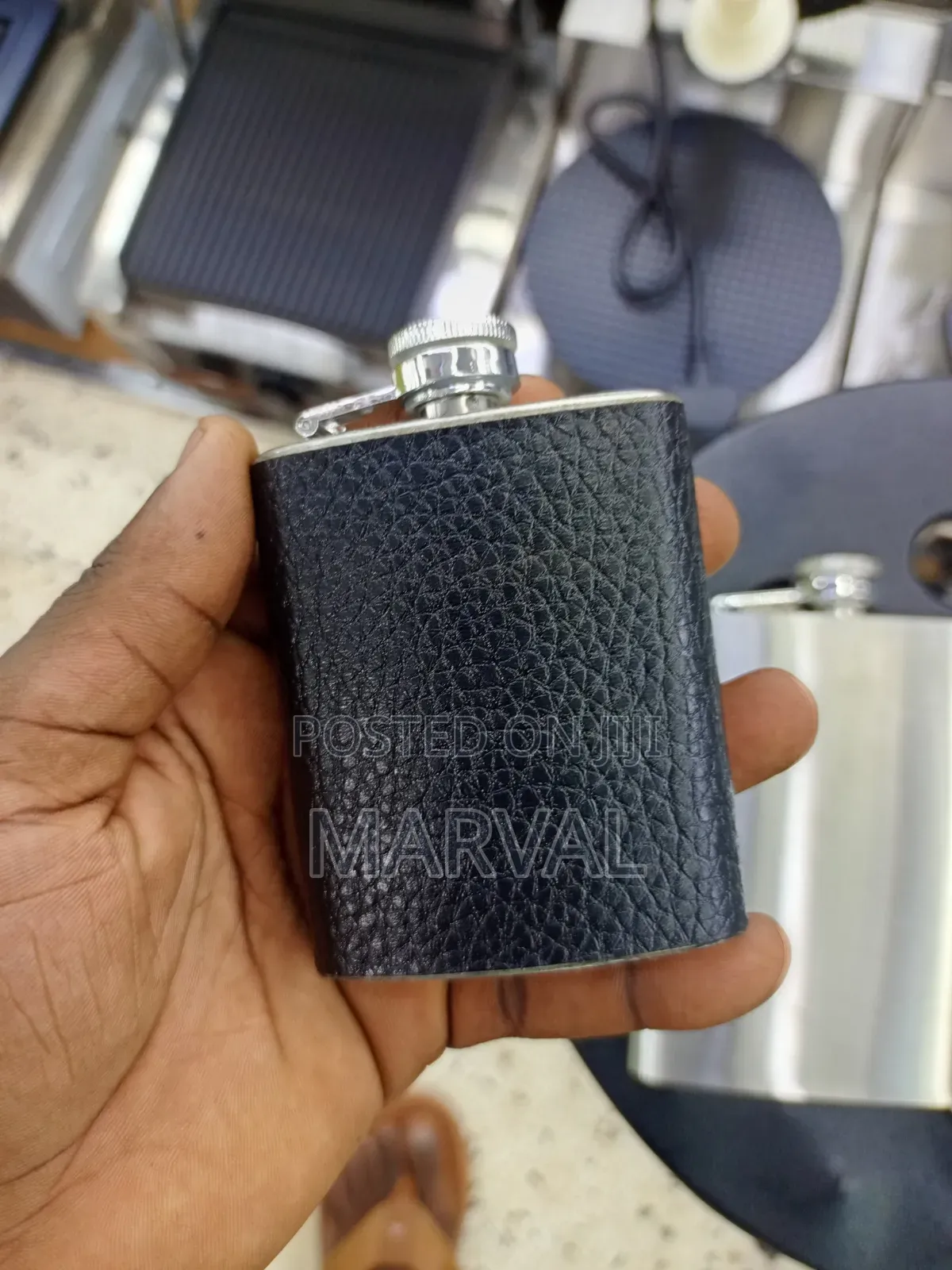 Stainless Steel Hip Flask Set