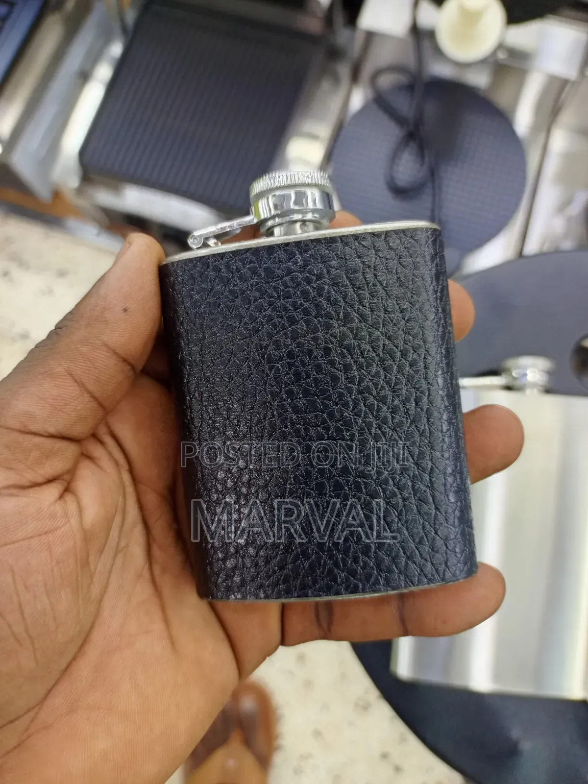 Stainless Steel Hip Flask Set