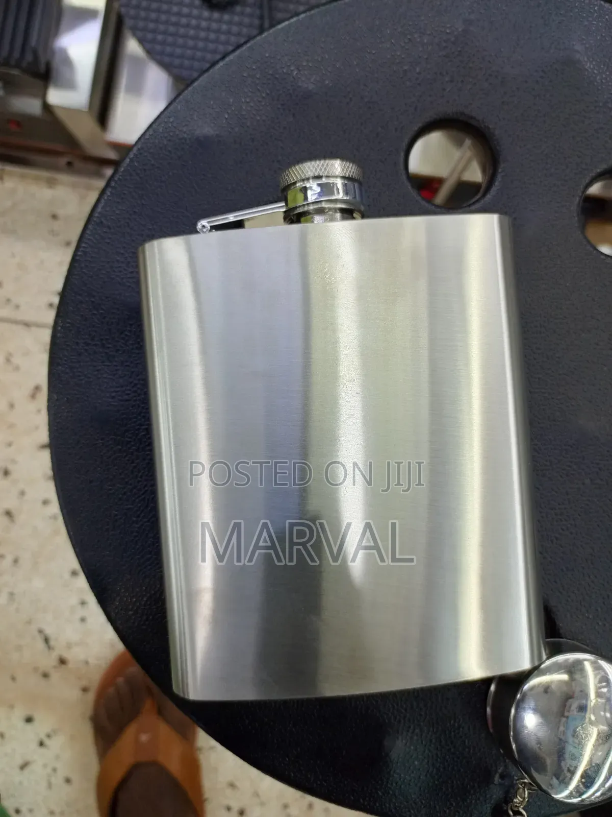 Stainless Steel Hip Flask Set