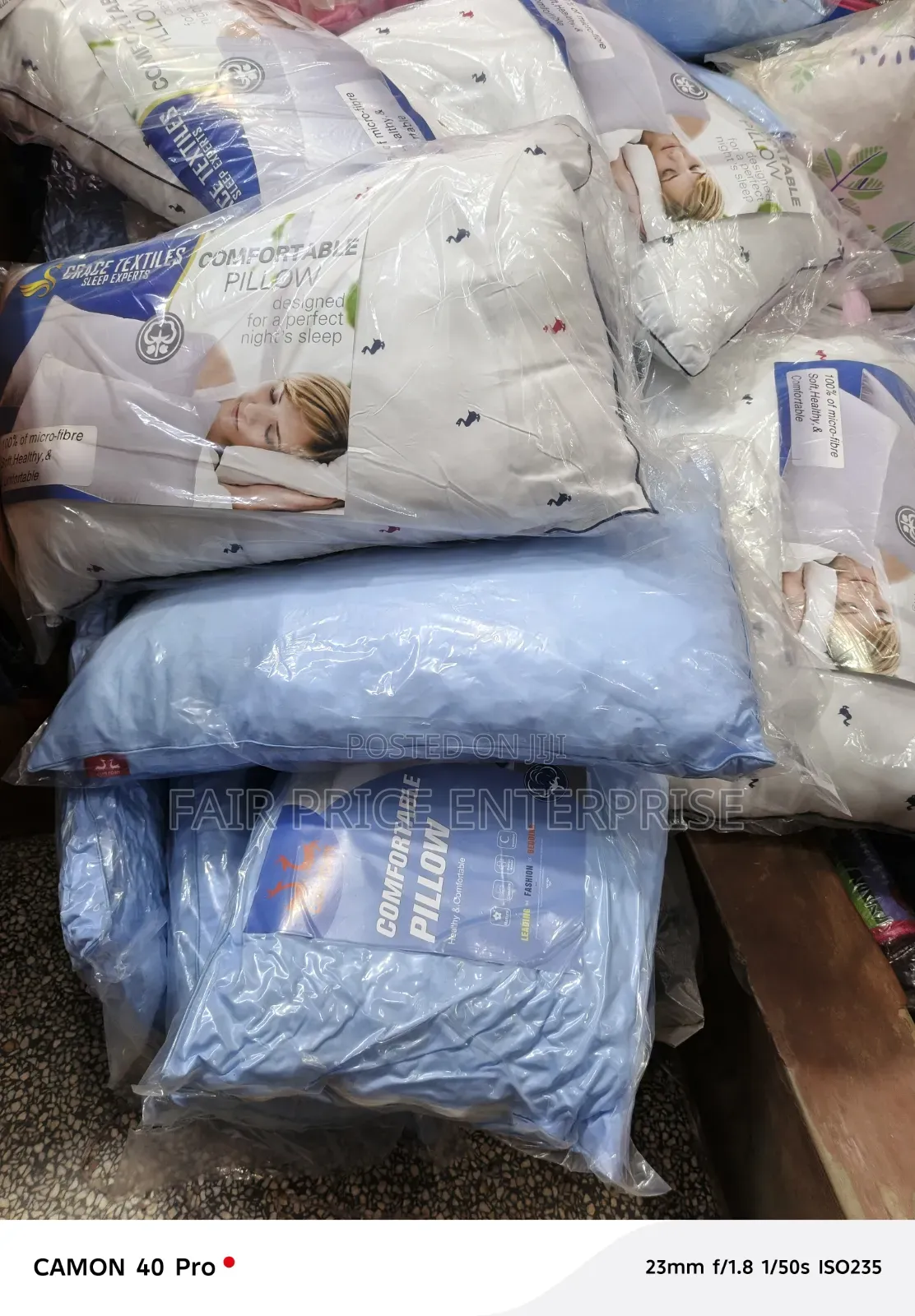 Original Fiber Pillow. Super Soft