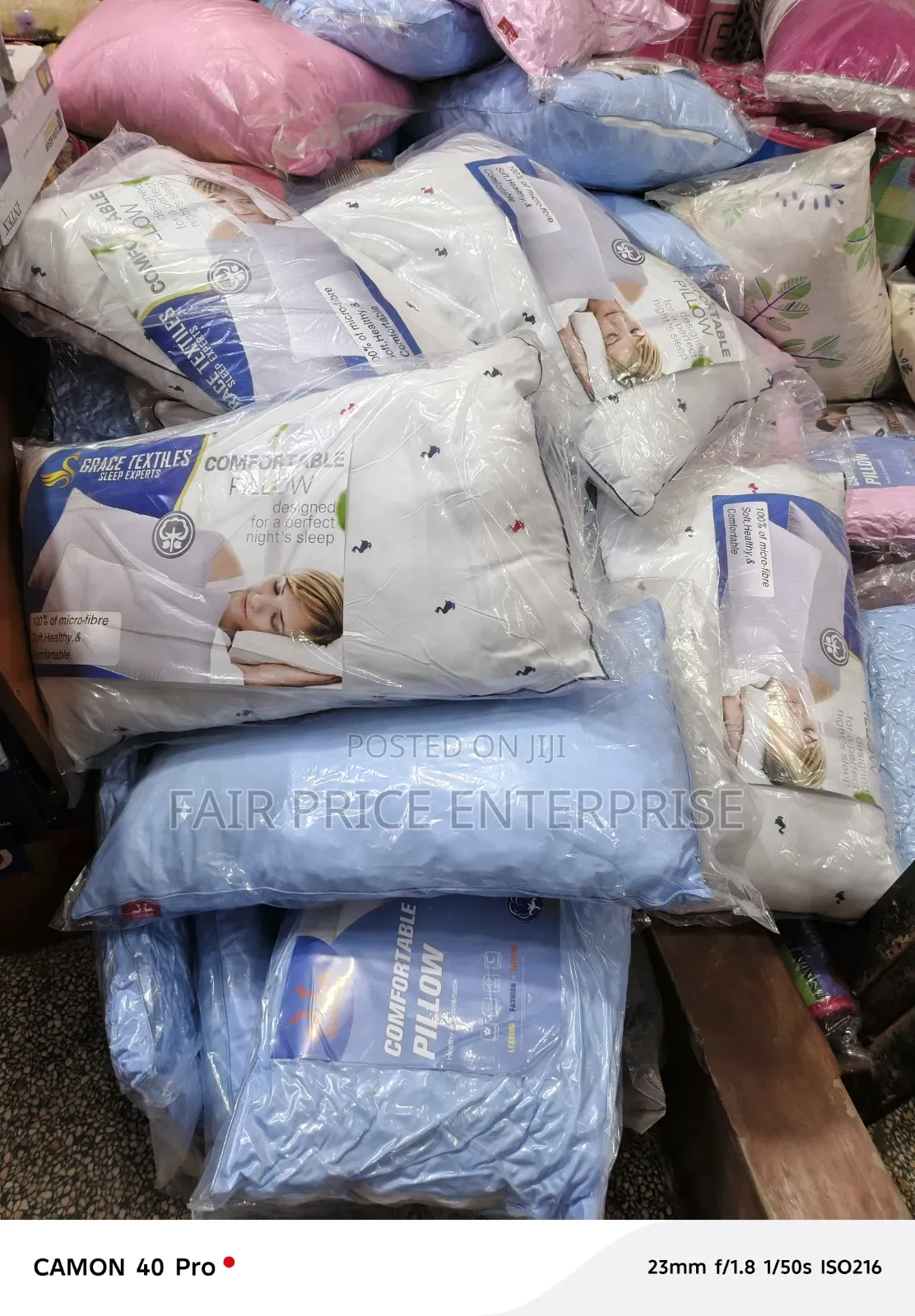 Original Fiber Pillow. Super Soft