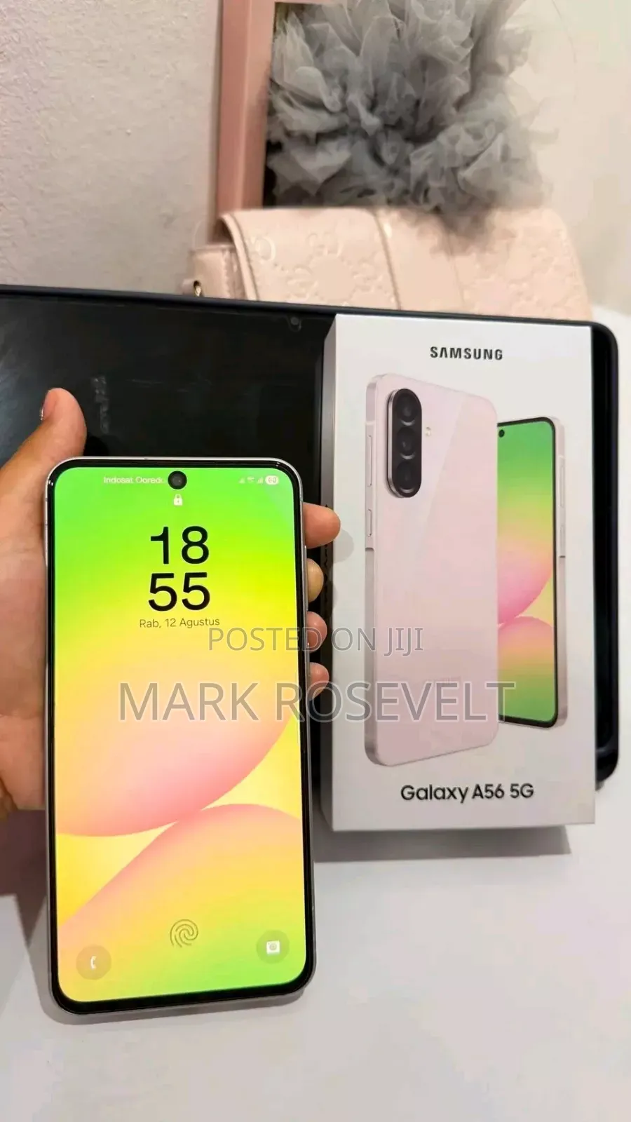 New Samsung Galaxy A56 256 GB Pink