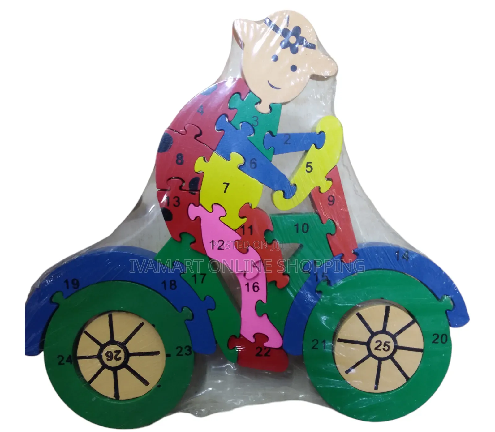 Wooden Jigsaw Puzzles for Kids - With Alphabets Numbers