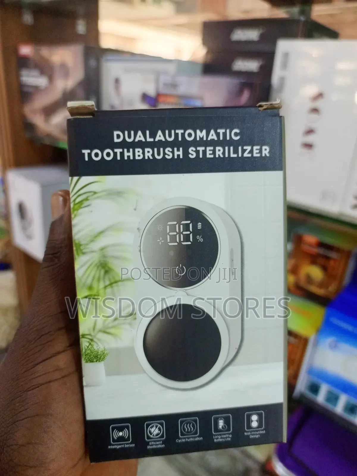 Dual Automatic Toothbrush Sterilizer