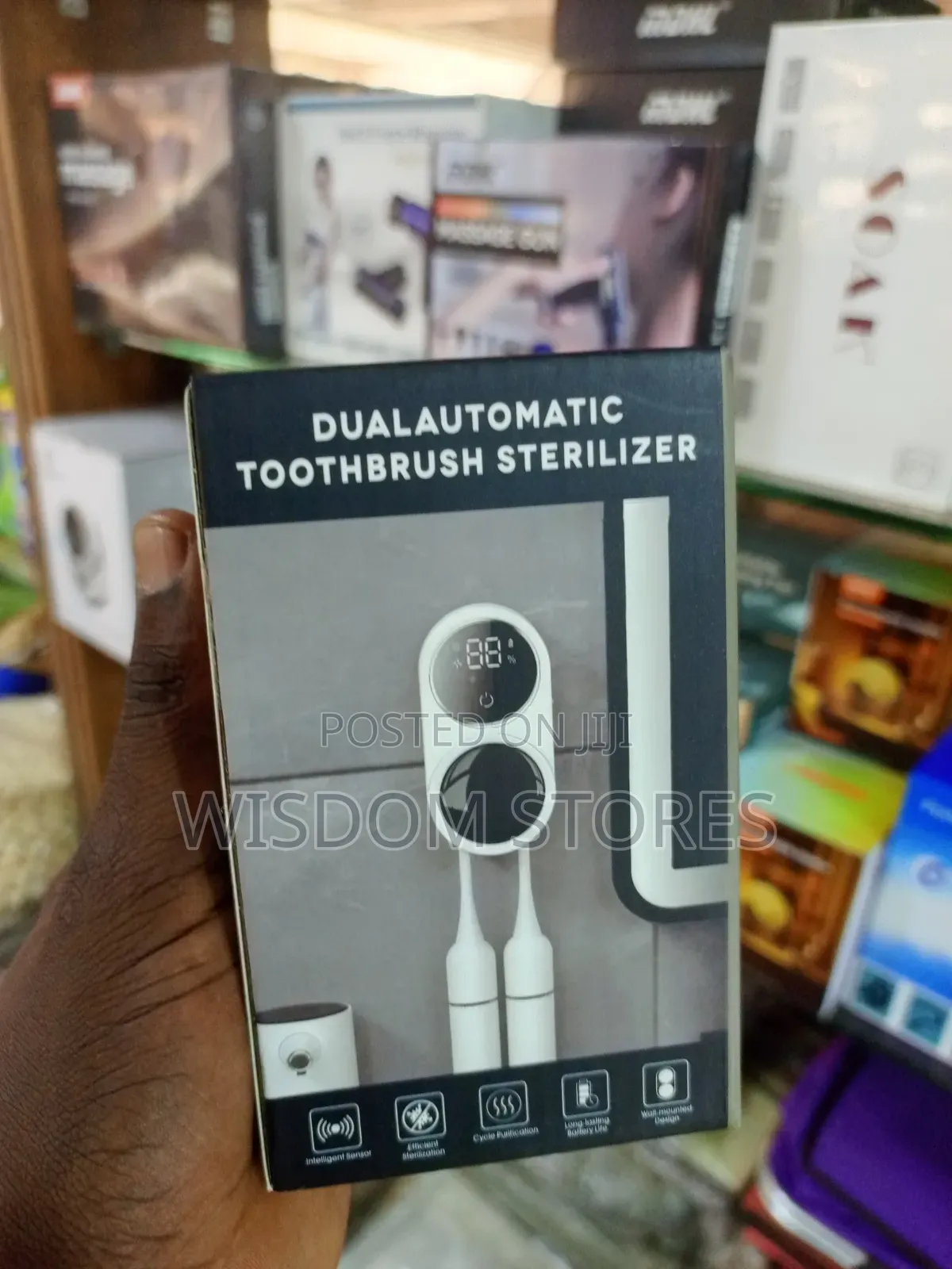 Dual Automatic Toothbrush Sterilizer