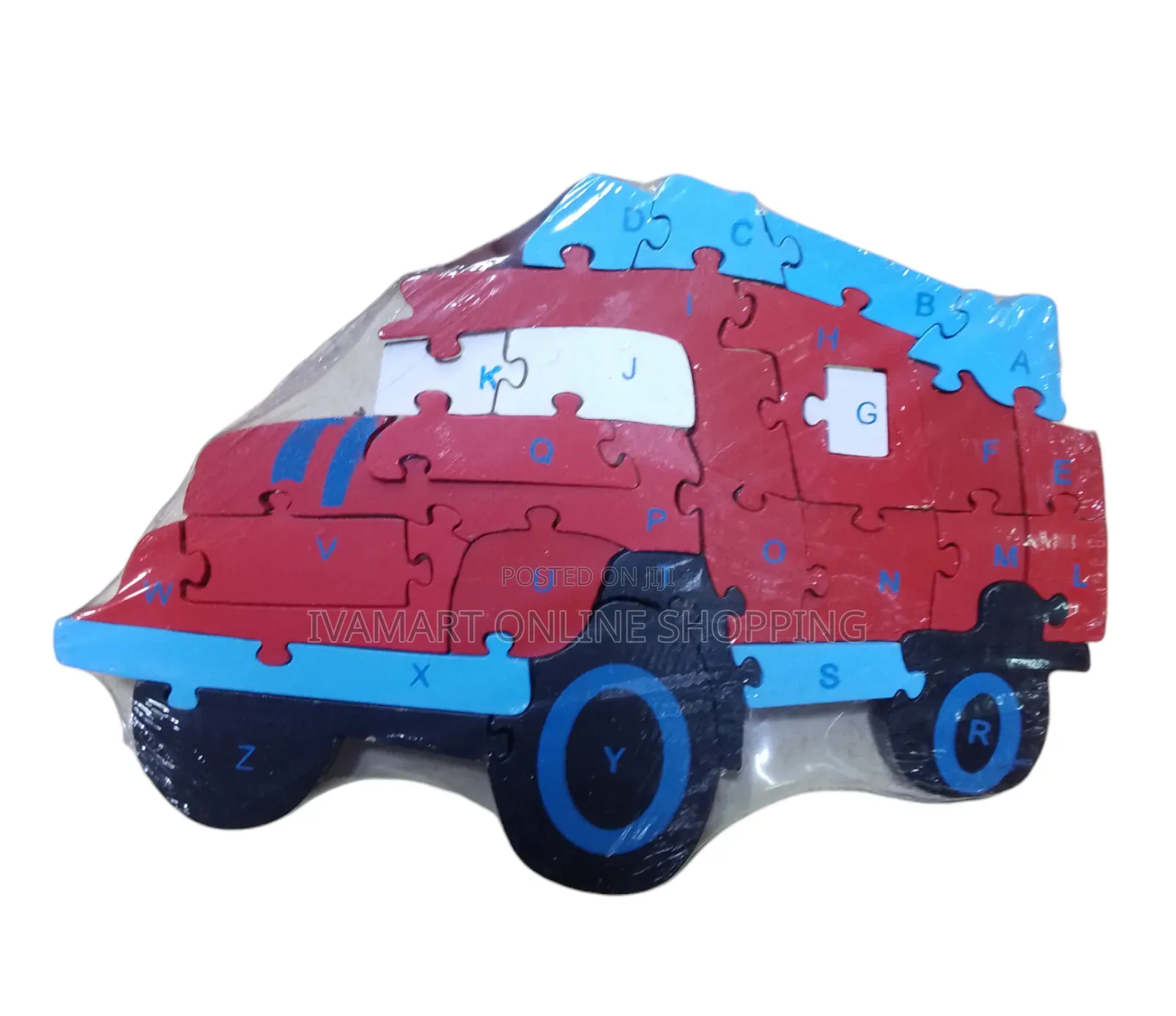 Wooden Jigsaw Puzzles for Kids - With Alphabets Numbers