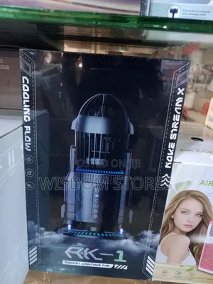 LAMJIE RK-1 Rocket Shape Desktop Fan.