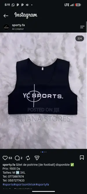 YC Support Foot Ball Vest