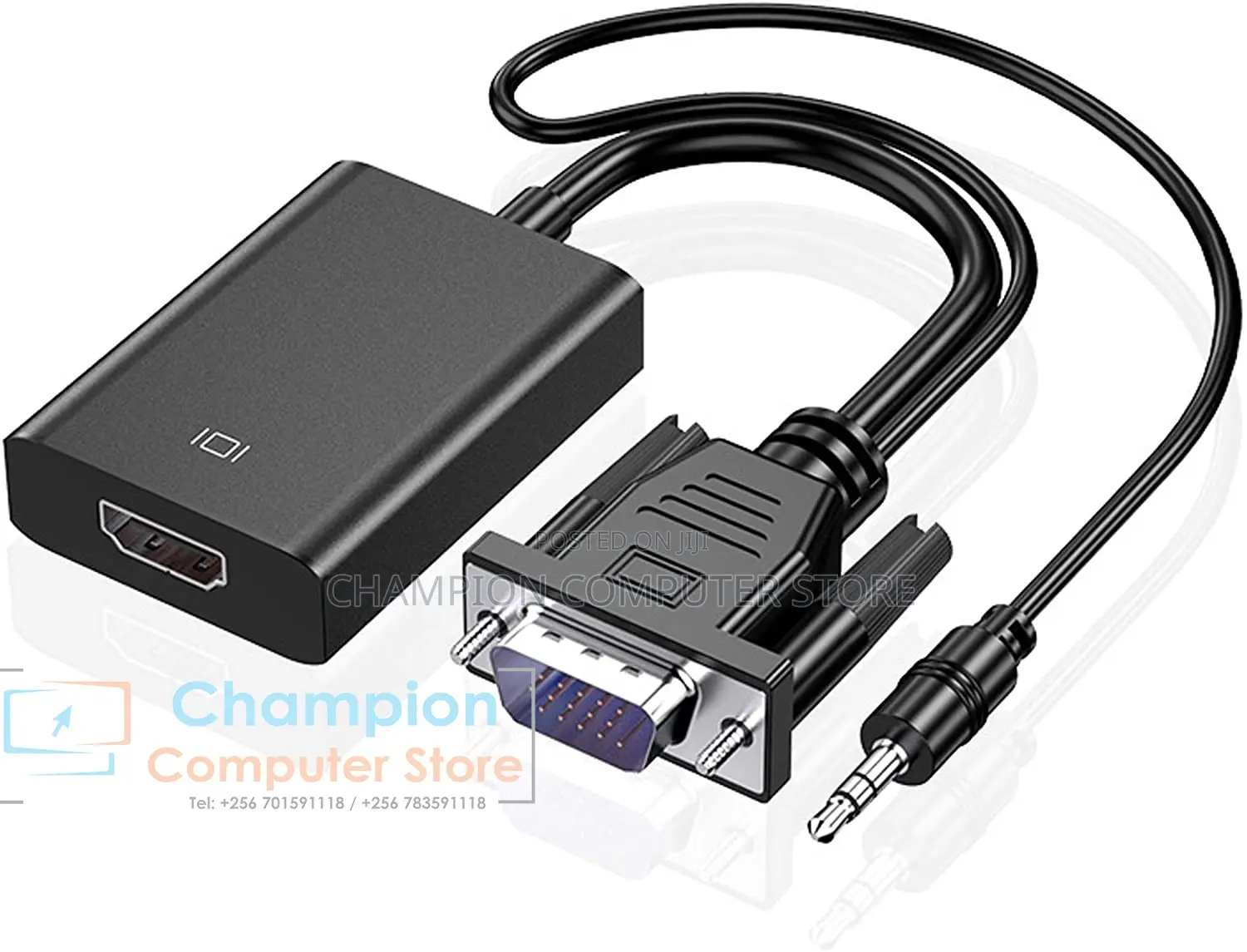 VGA to HDMI Converter Adapter Cable With Audio Output