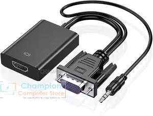 VGA to HDMI Converter Adapter Cable With Audio Output