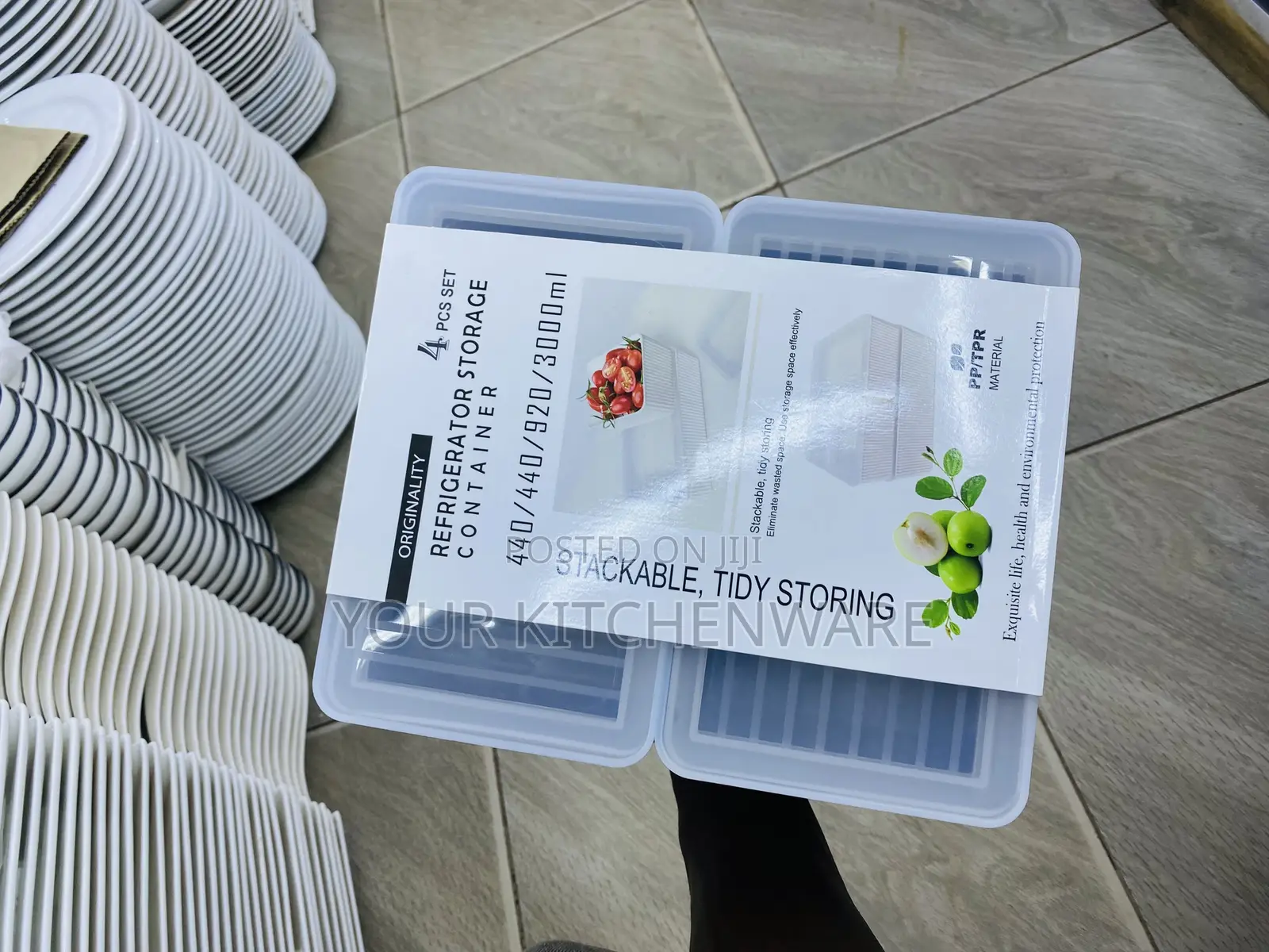 4 Piece Storage Container