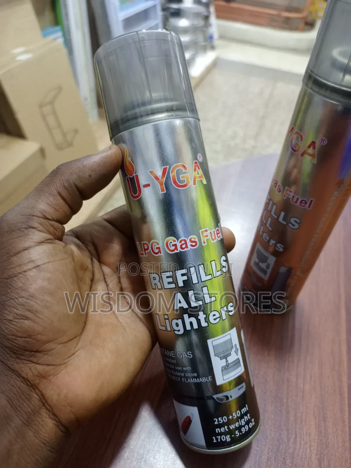 U-Yga LPG Gas Fuel Refill Canister 170g