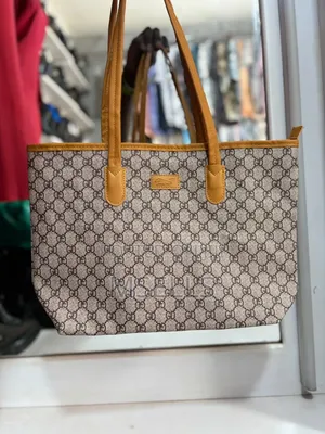 Monogram Tote Bag (Orange)