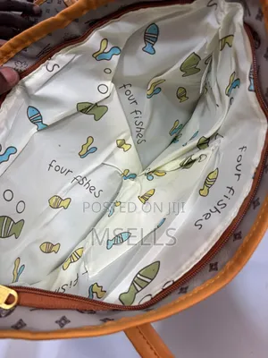 Monogram Tote Bag (Orange)