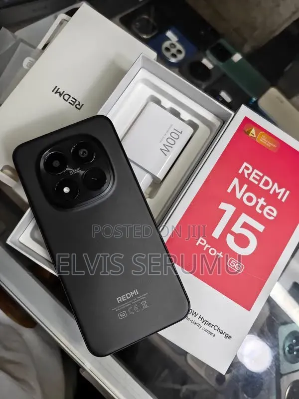 New Xiaomi Redmi Note 15 Pro+ 512 GB Black