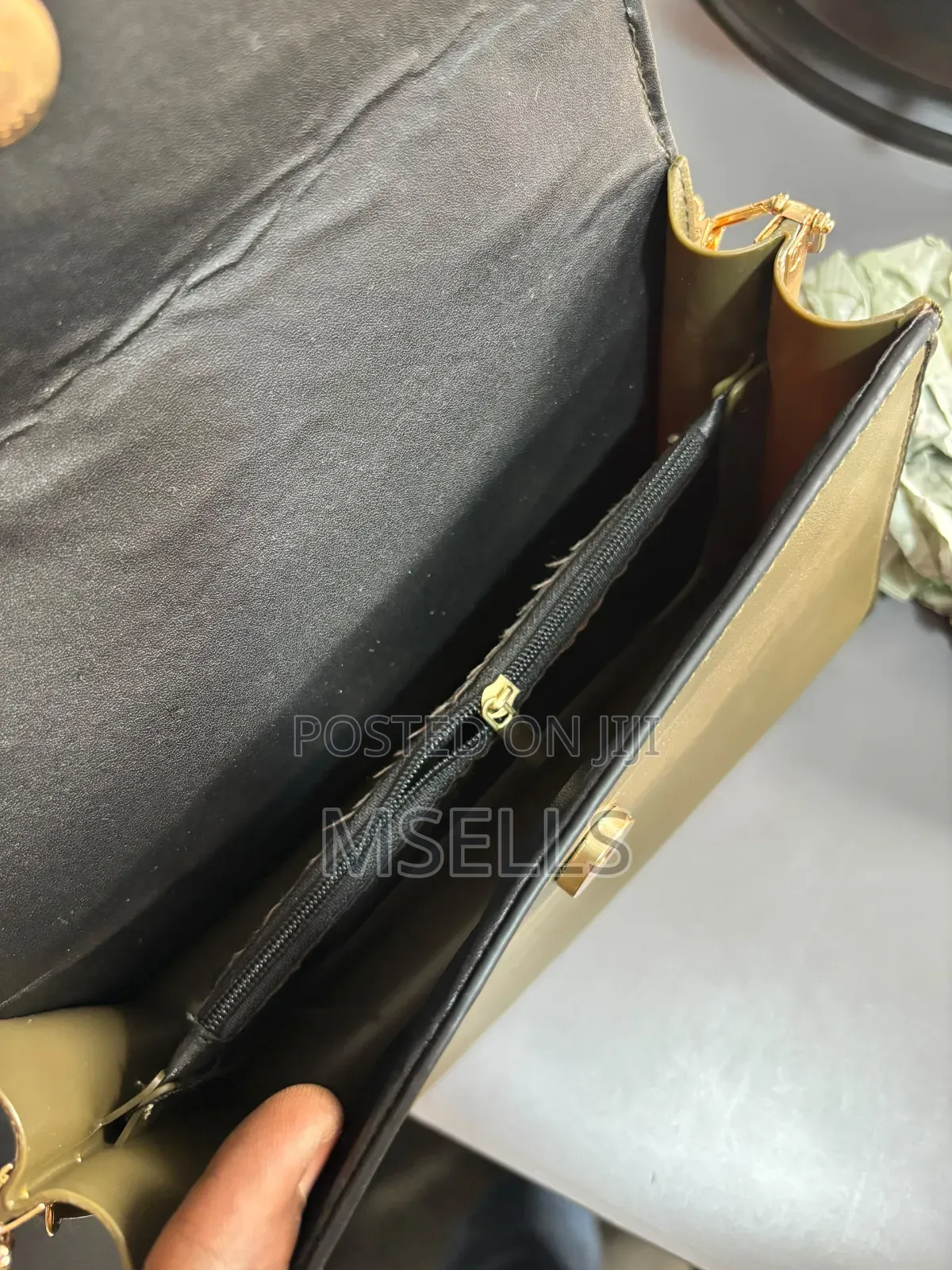 Flap Handbag (Sage)