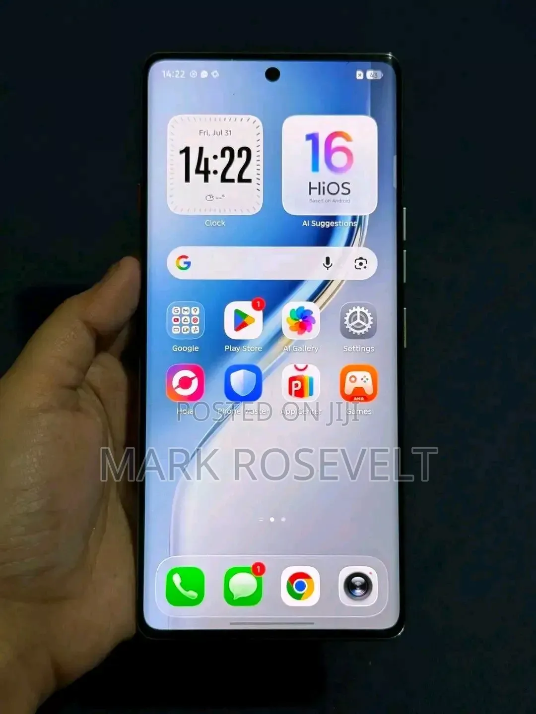 New Tecno Camon 40 Pro 5G 256 GB Gray