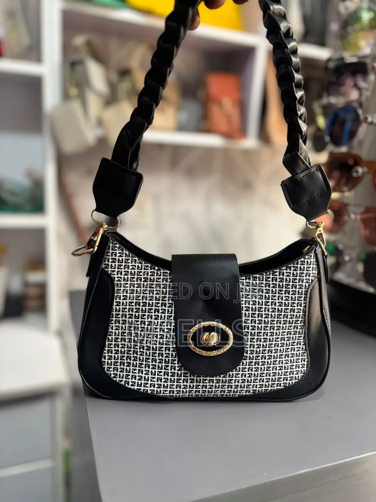 Patterned Shoulder Bag