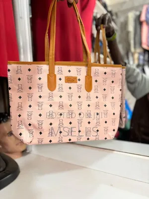 Patterned Tote Bag (Pink)