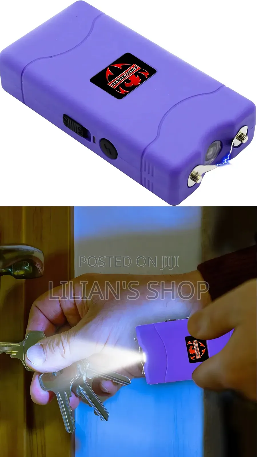Super Heavy Duty 35 Billion Mini Stun Gun for Self Defense