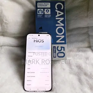 New Tecno Camon 50 Ultra 256 GB Black