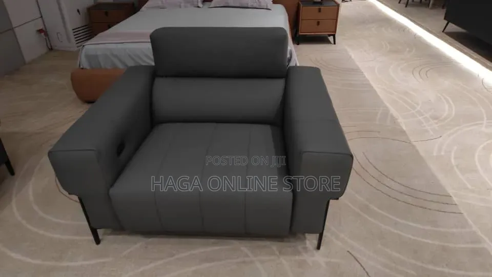 Electric Recliner Leather Sofa