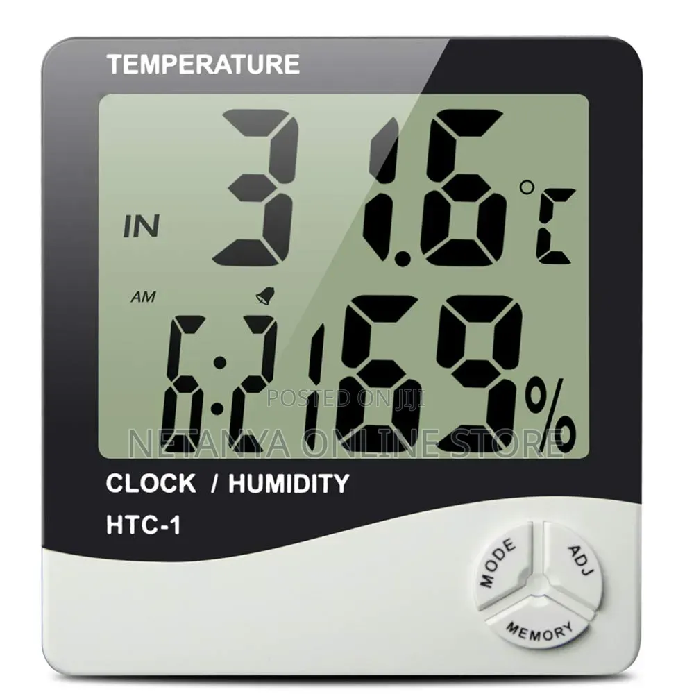 HTC-1 Digital Thermometer and Hygrometer