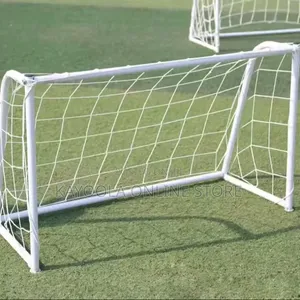 Metallic Foldable Soccer Goal Posts Equipment