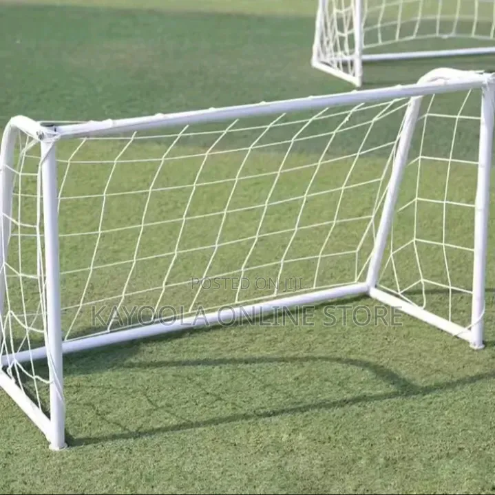 Metallic Foldable Soccer Goal Posts Equipment