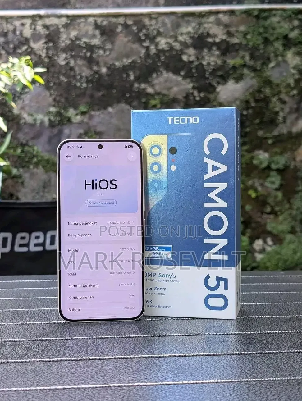 New Tecno Camon 50 256 GB Gold