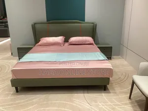 King Size Bed With Two Side Drawers