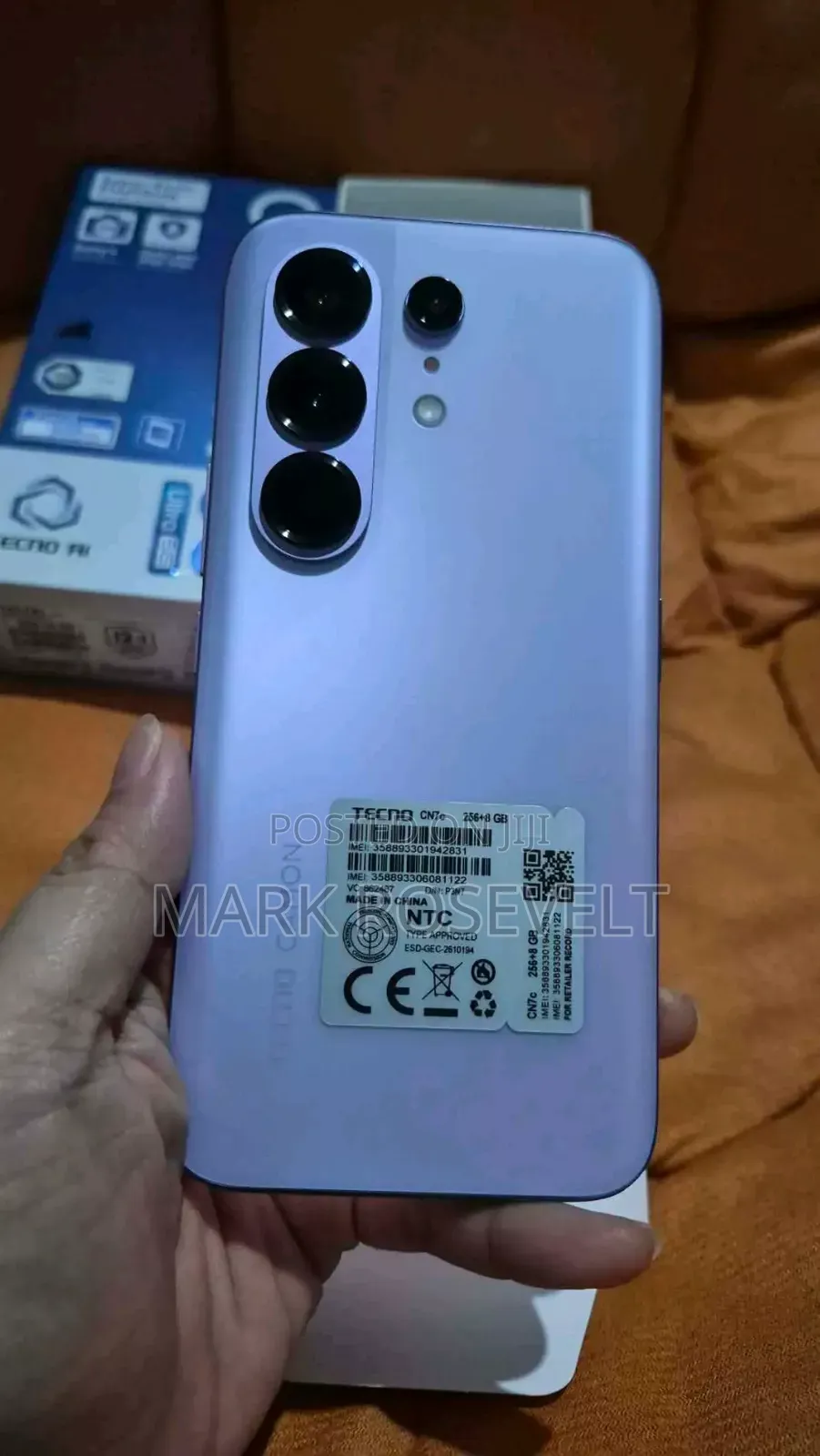 New Tecno Camon 50 Ultra 256 GB Pink