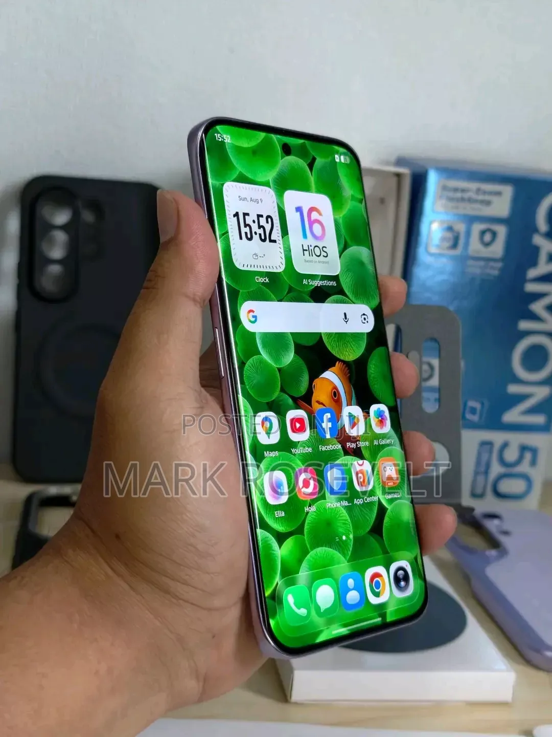 New Tecno Camon 50 Ultra 256 GB Pink