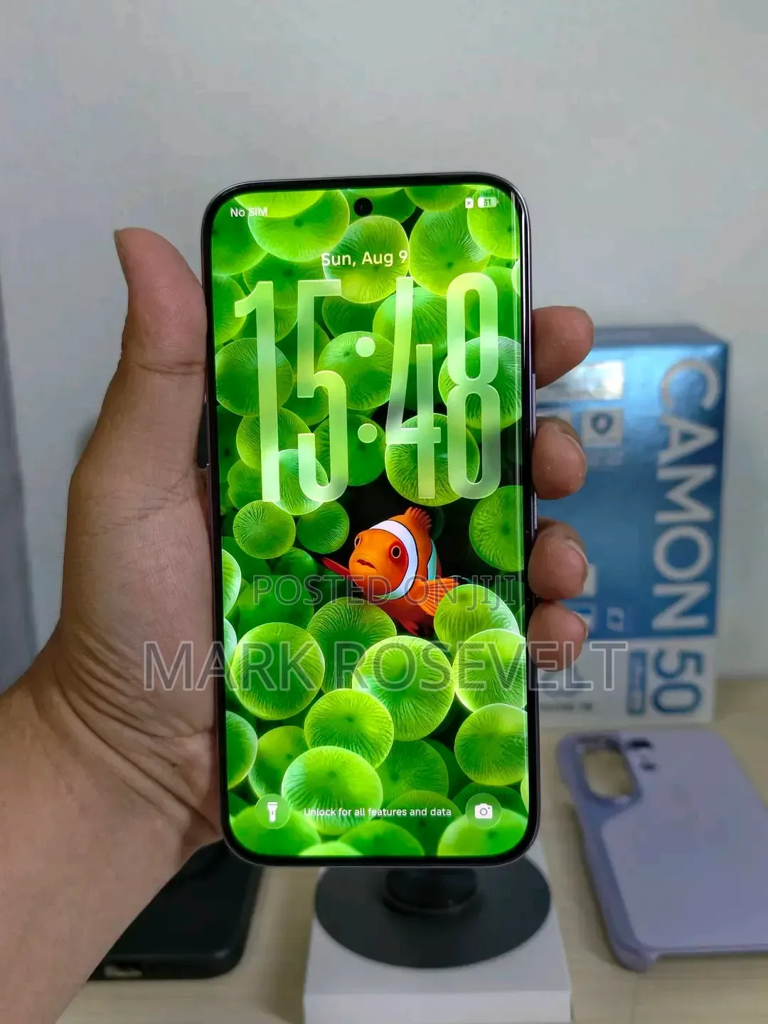New Tecno Camon 50 Ultra 256 GB Pink