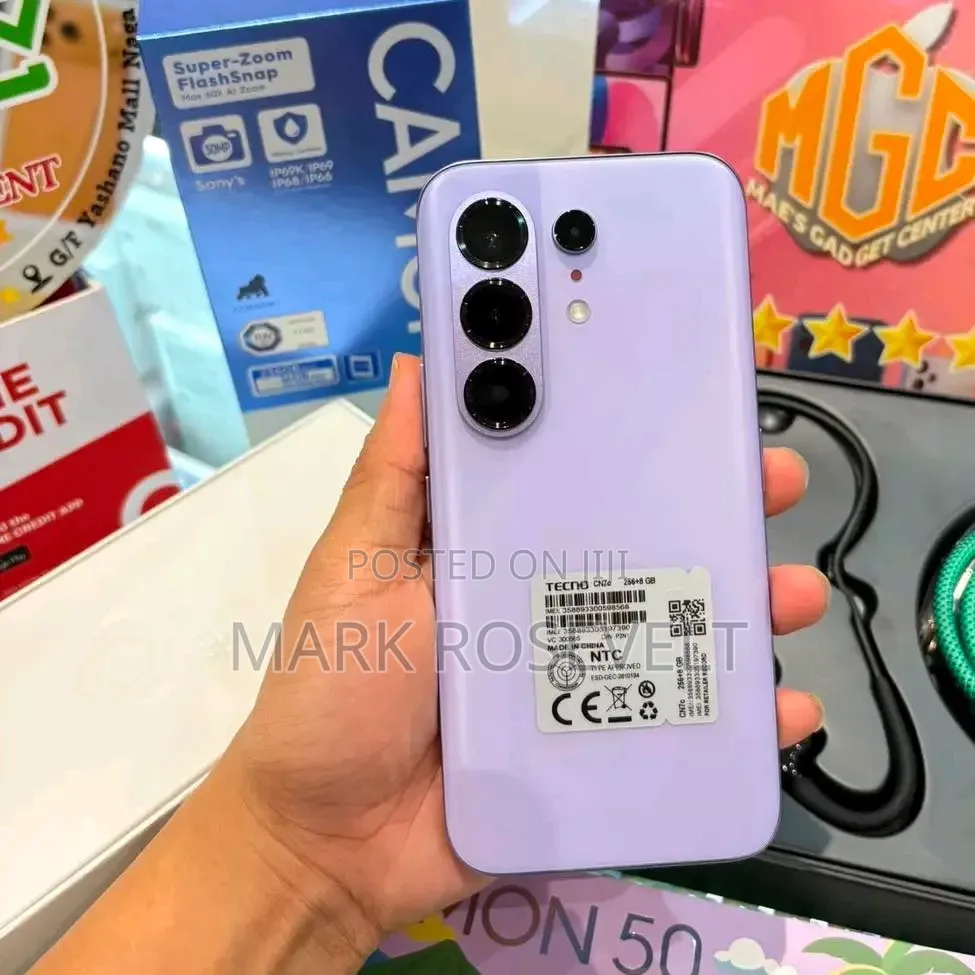 New Tecno Camon 50 Ultra 256 GB Pink