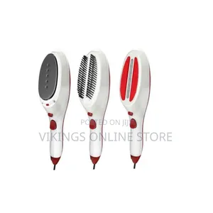 Steam Ironing Brush - Red, White