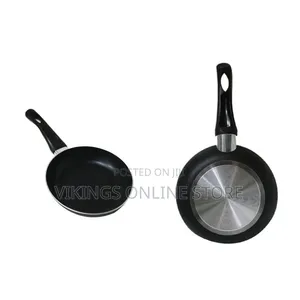 26Cm Chapati, Egg Non-Stick Frying Pans, Black