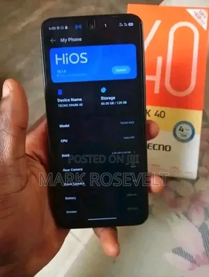 New Tecno Spark 40 256 GB Black