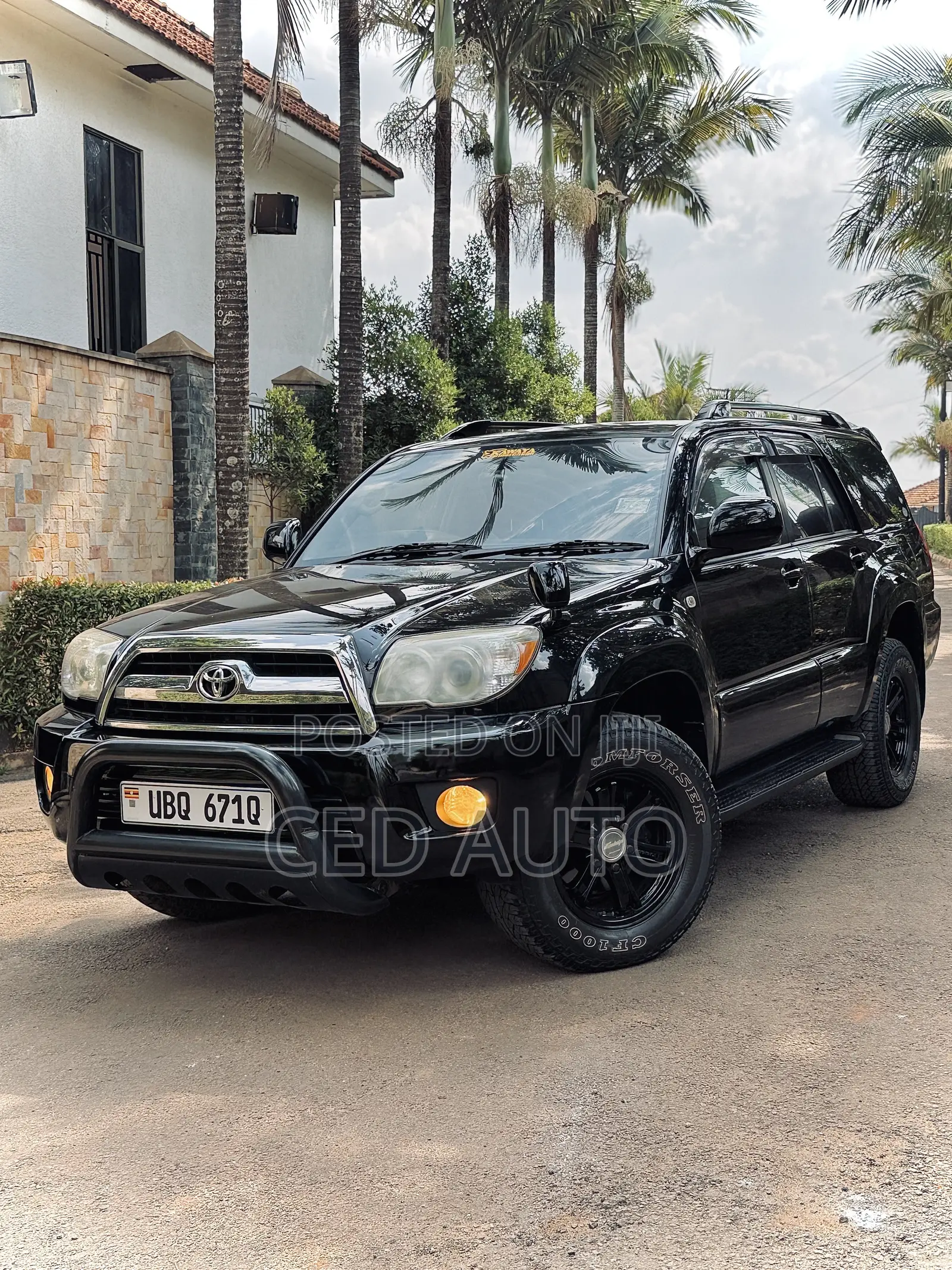 Toyota Hilux Surf 2008 Black