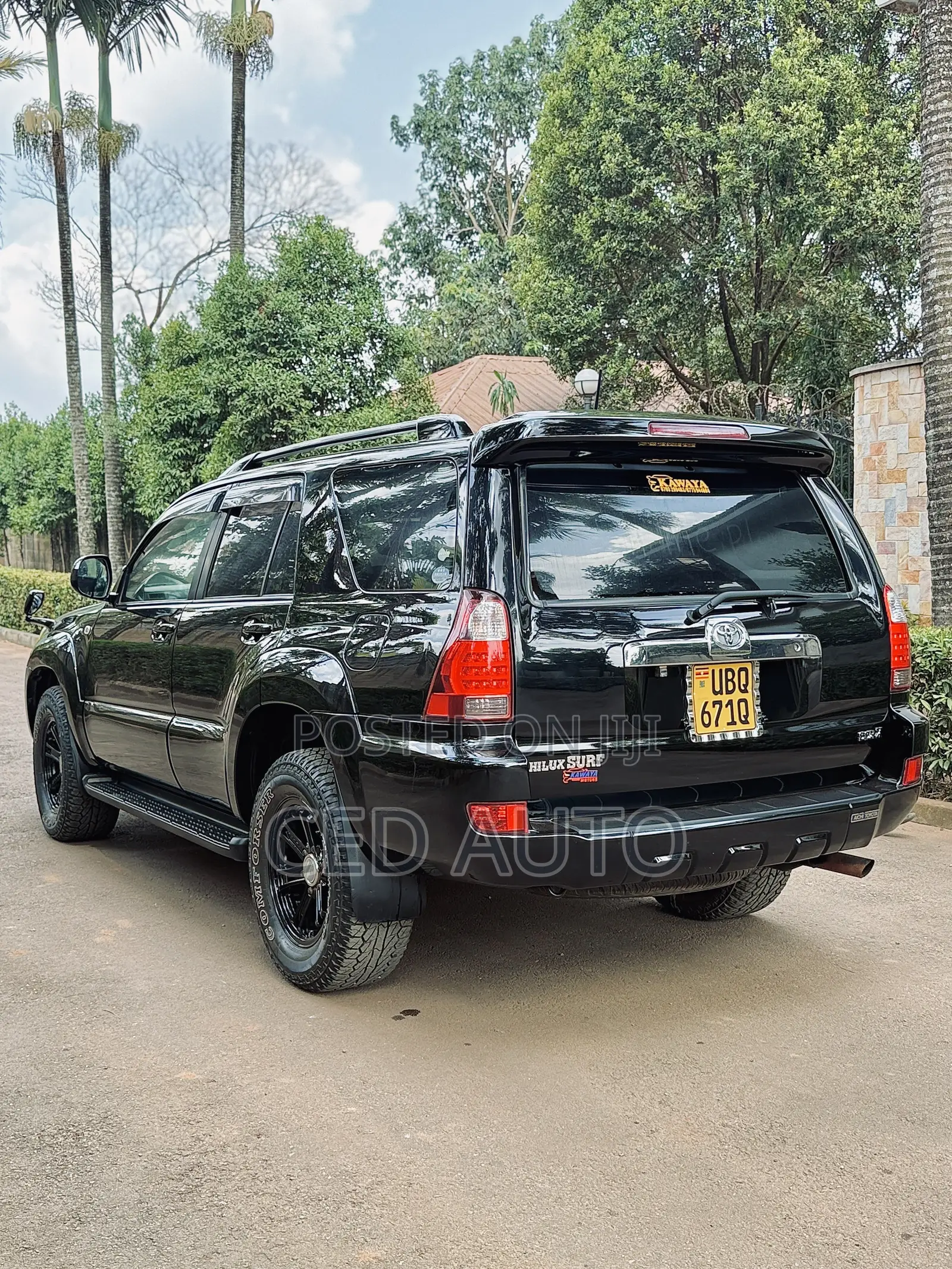 Toyota Hilux Surf 2008 Black