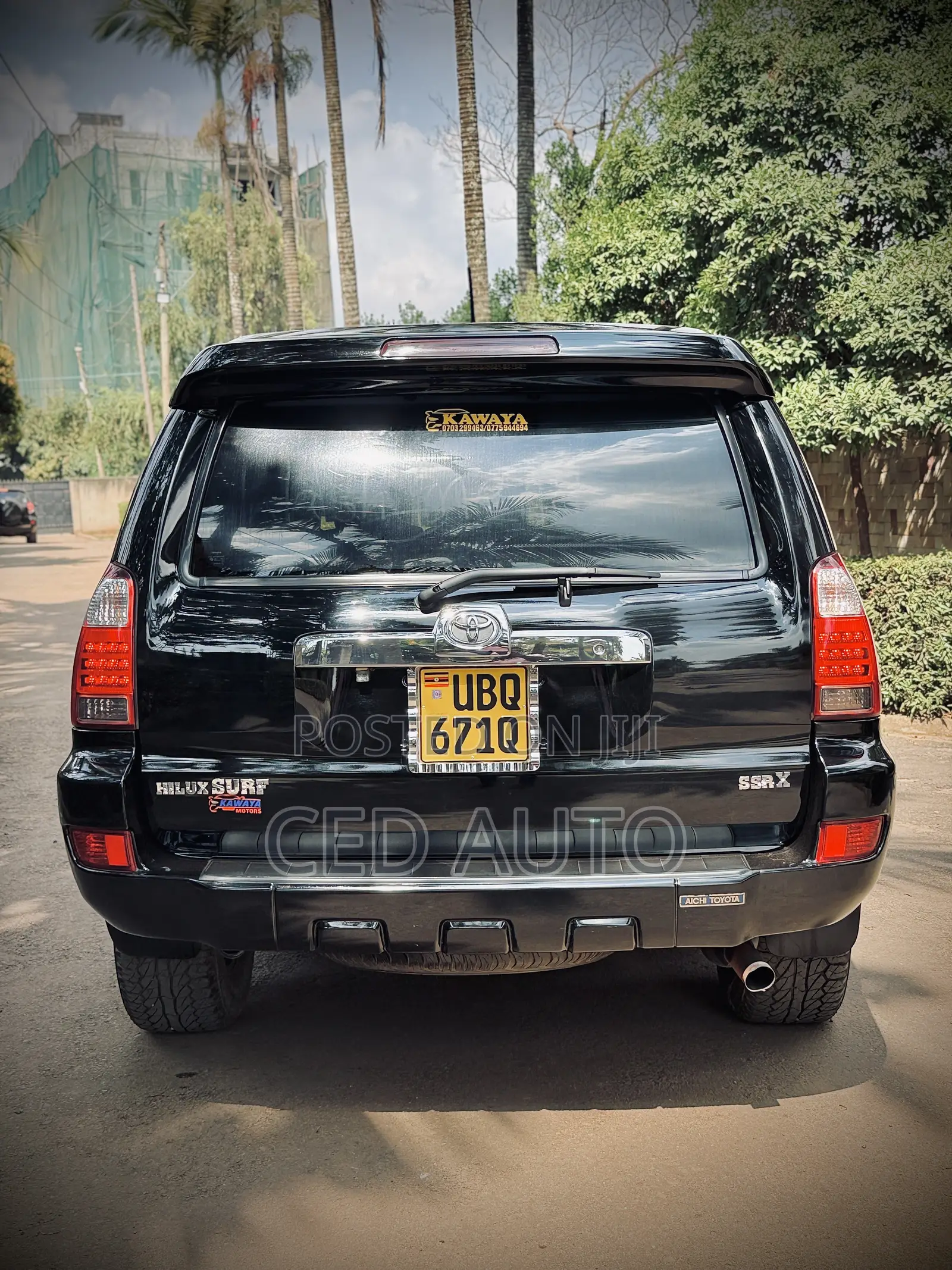 Toyota Hilux Surf 2008 Black