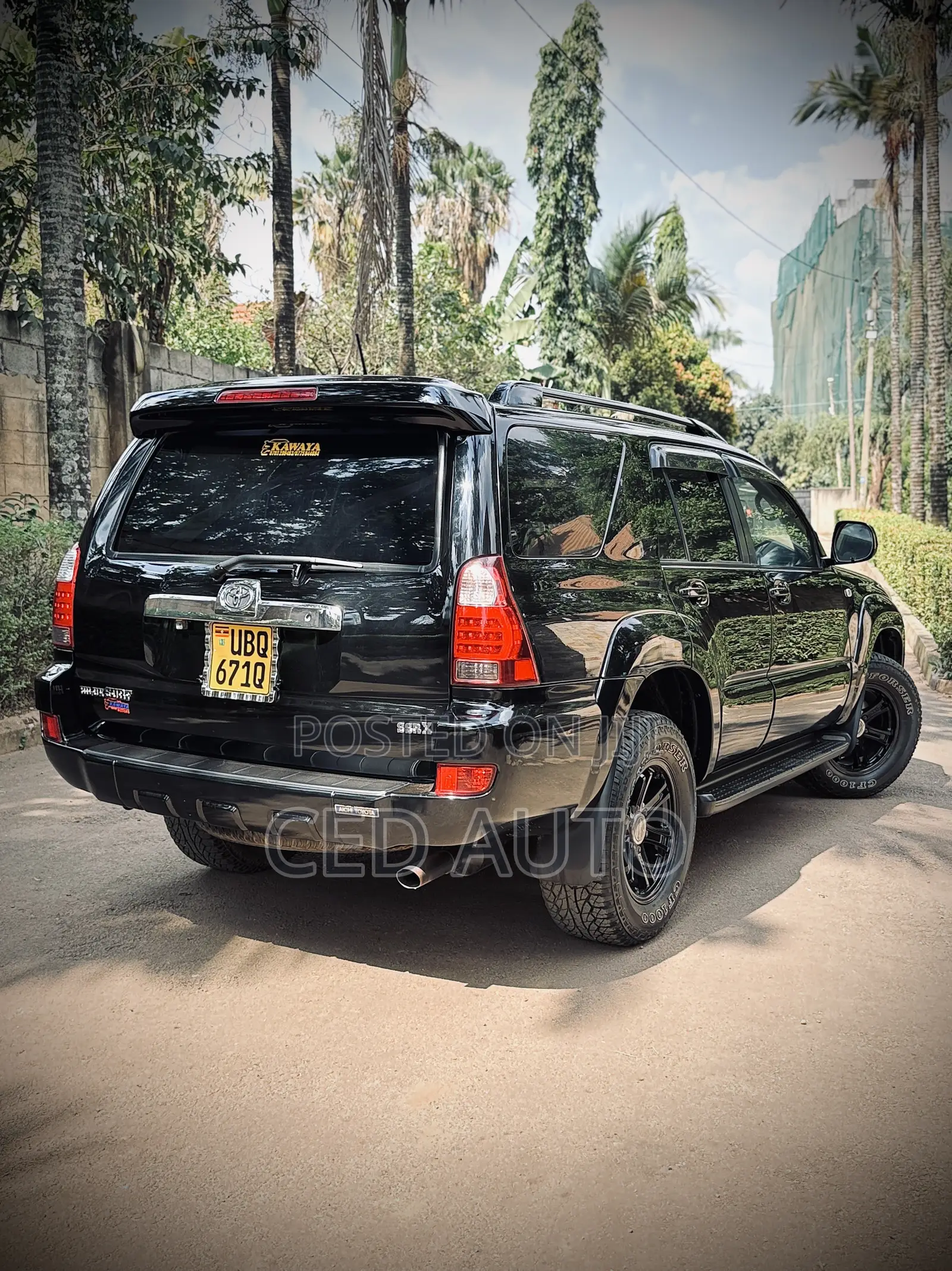 Toyota Hilux Surf 2008 Black