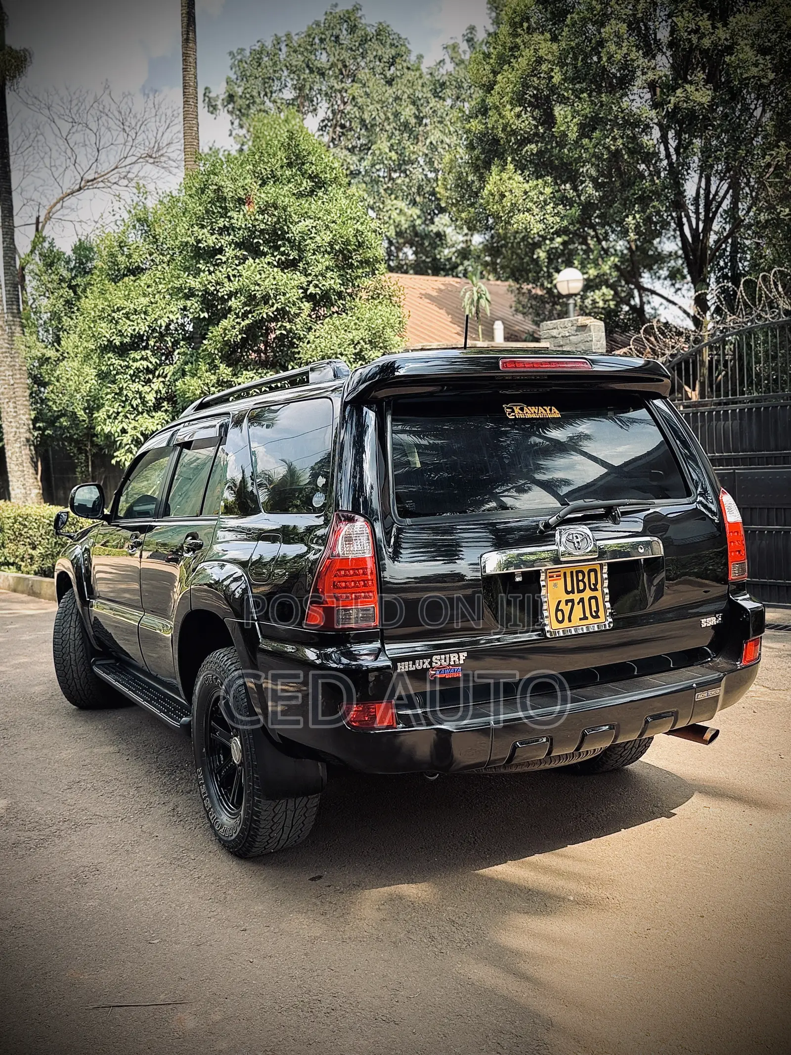 Toyota Hilux Surf 2008 Black