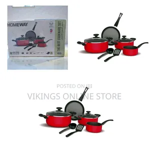 8 PCS Non-Stick Cookware Set (28cm Casserole With LID, 24cm Casserole