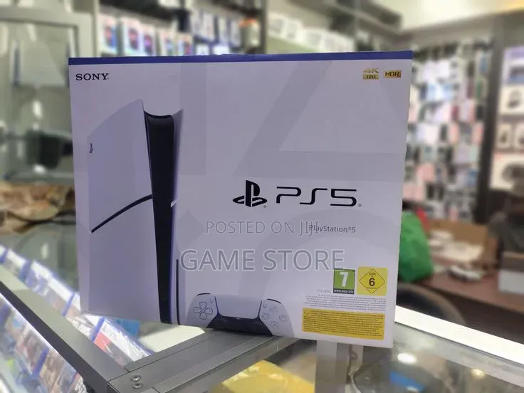 PS5 Slim Brand New Sealed Box Make Ray-Traced Lighting Pop on TV