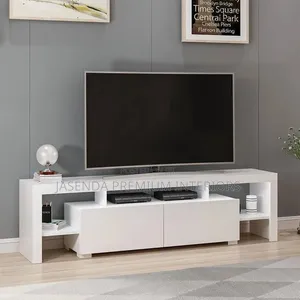 TV Stand 1.5m Modern With Storage | Low TV Table