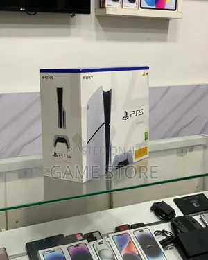 PS5 Slim Brand New Sealed Box Make Sleek Space-Saving Design Fit