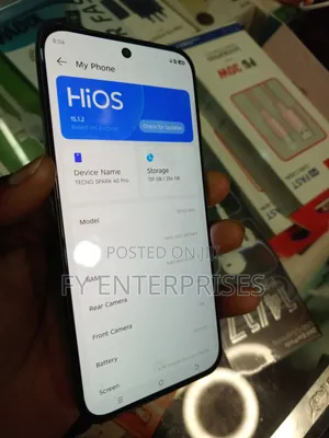 New Tecno Spark 40 Pro+ 256 GB Black