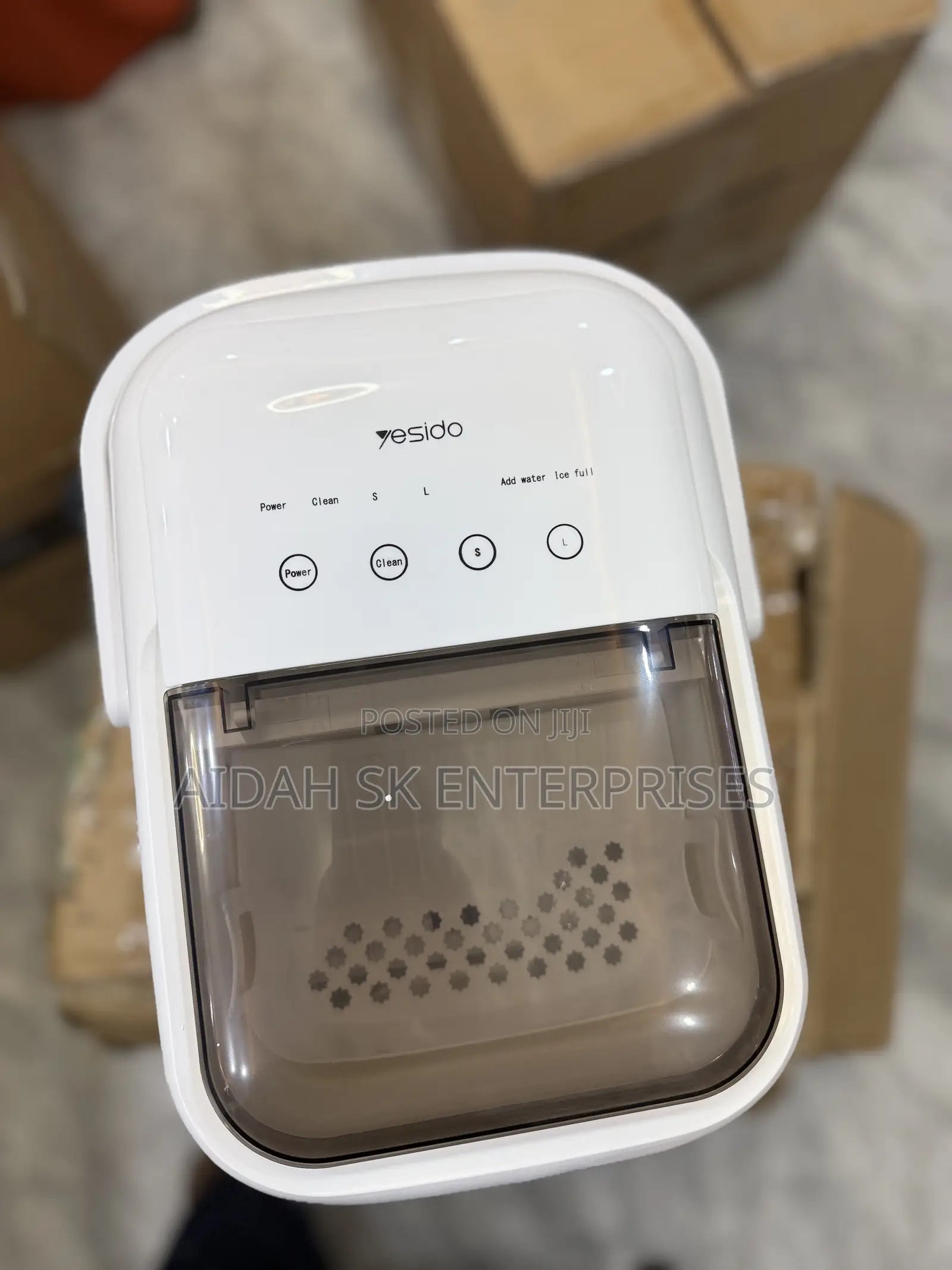 Yesido Ice Making Machine – Rapid Portable Ice Maker